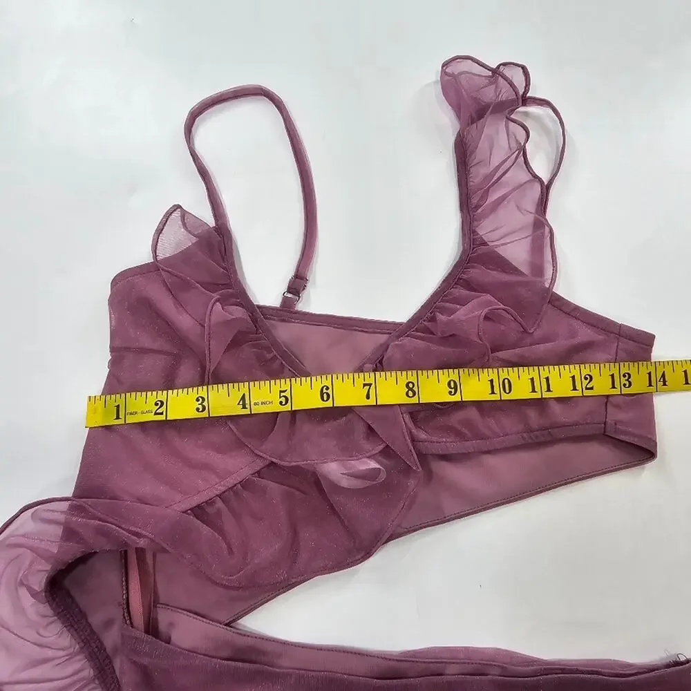 MORE TO COME Payton Ruffle Dress in Pink - Picture 13 of 14